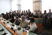 مراسم تودیع حسن خرمی مسئول خدمات دانشکده پرستاری و مامایی بخش دوم 25/11/93  عکس : حسین اکبریان